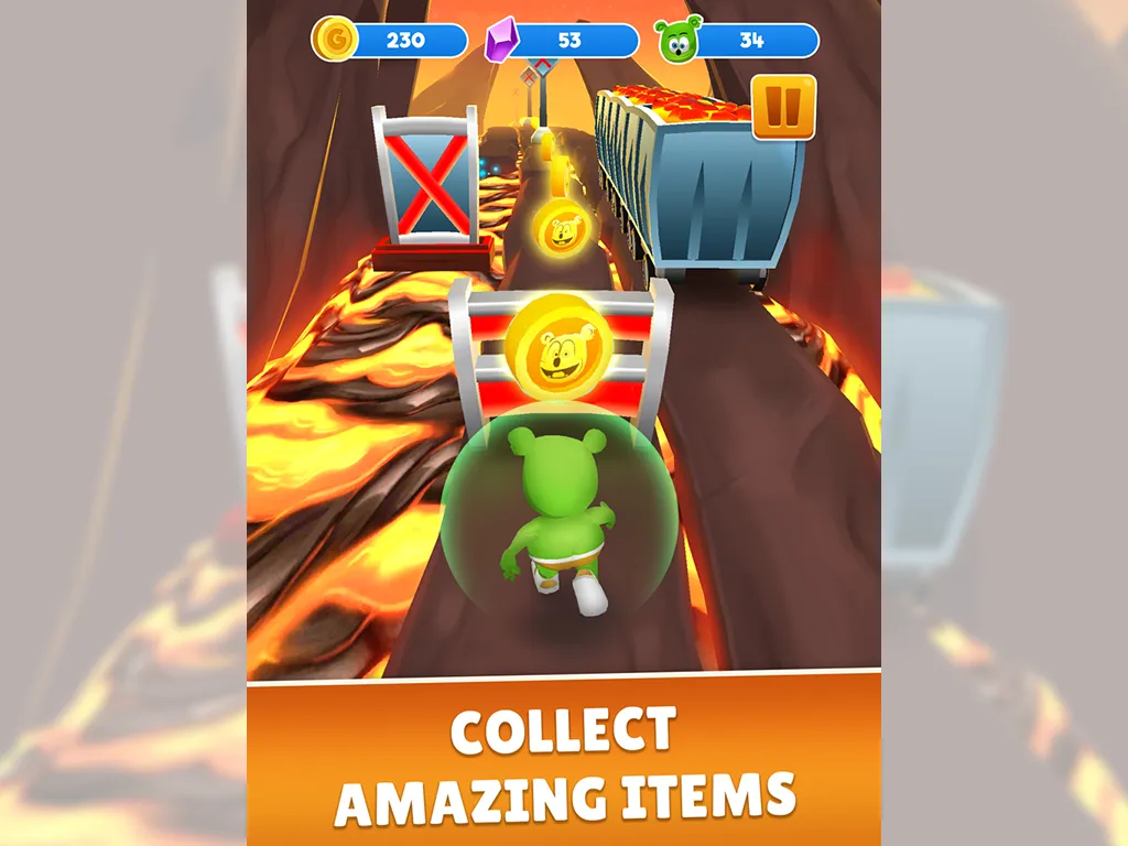 Gummy Bear Run: Running Games | Indus Appstore | Screenshot