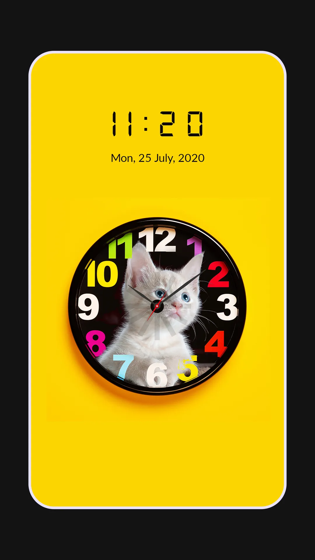 Analog Clock-Digital Wallpaper | Indus Appstore | Screenshot