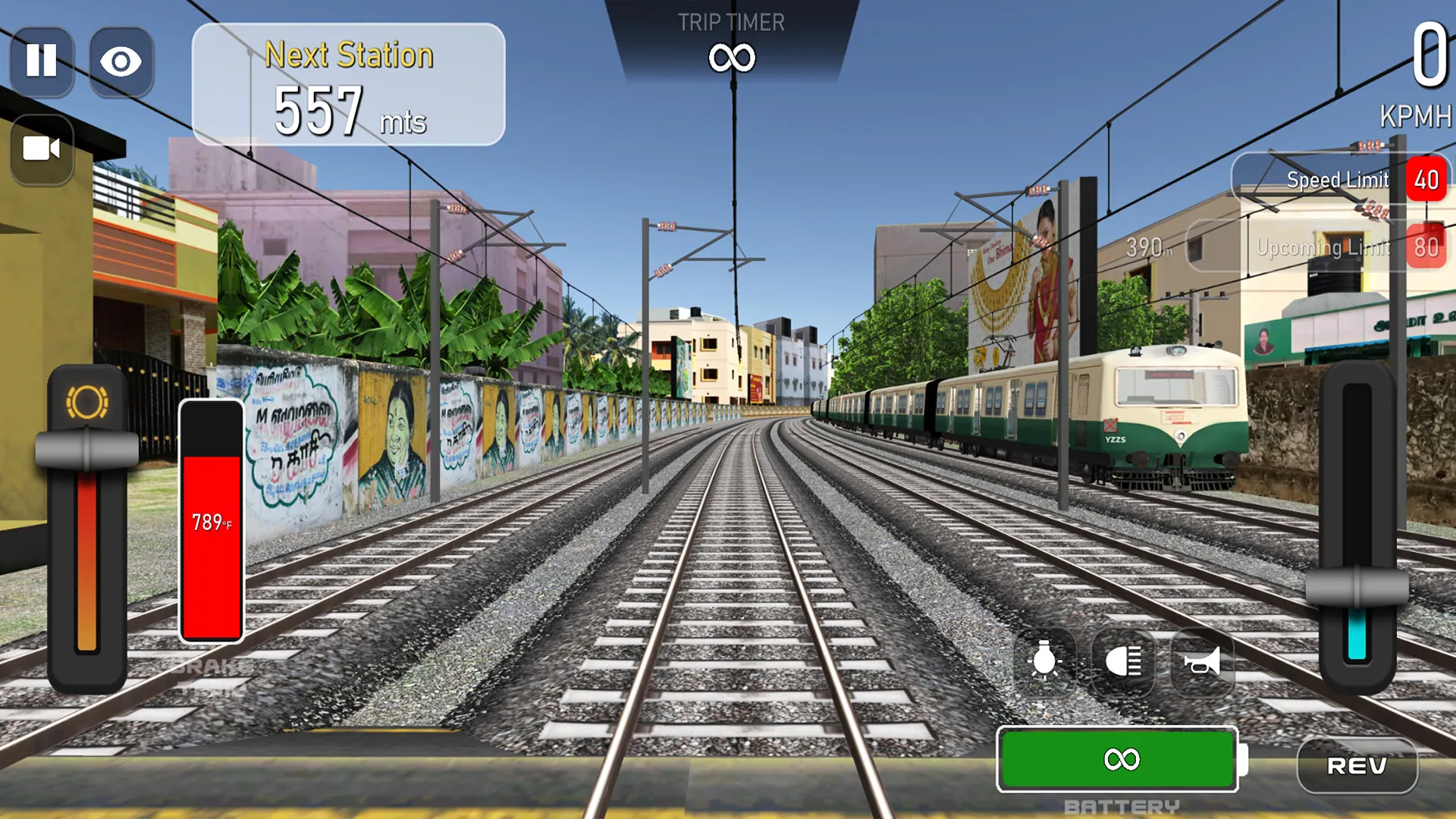 Indian Local Train Sim: Game | Indus Appstore | Screenshot