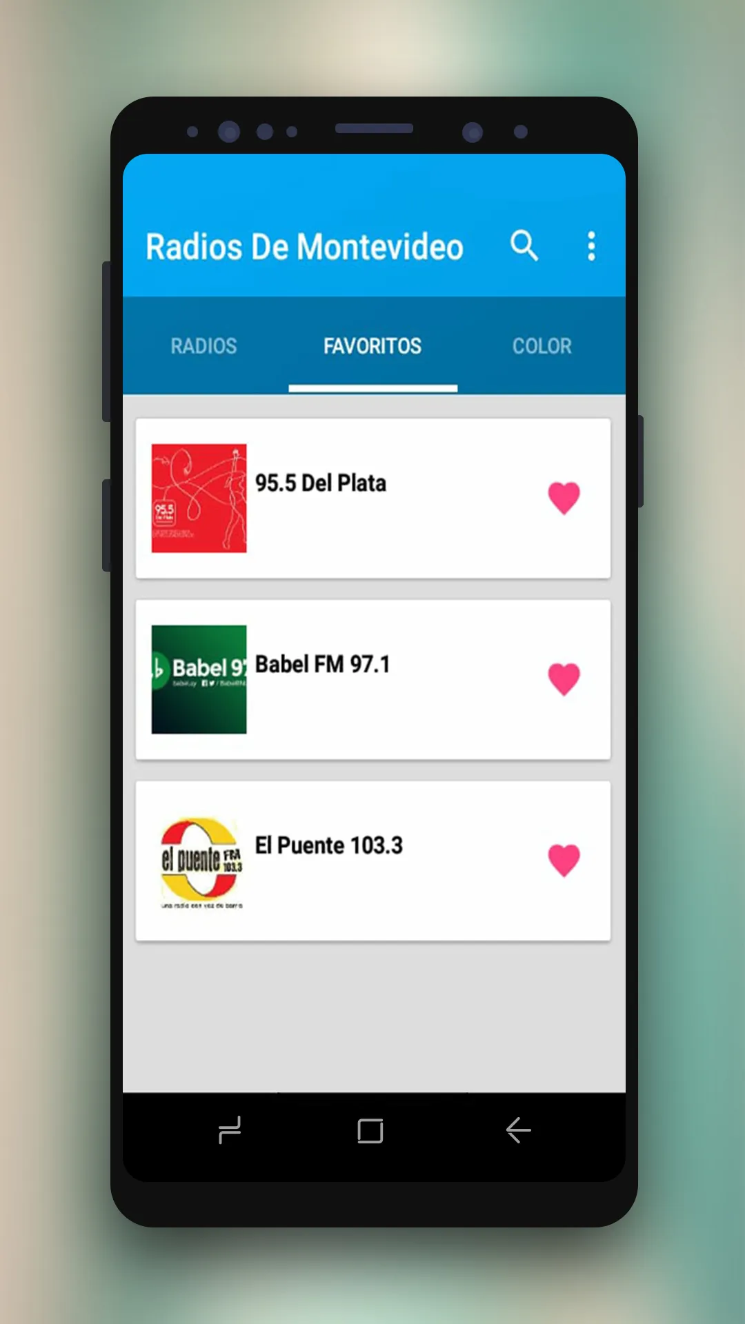 Radios De Montevideo Uruguay | Indus Appstore | Screenshot