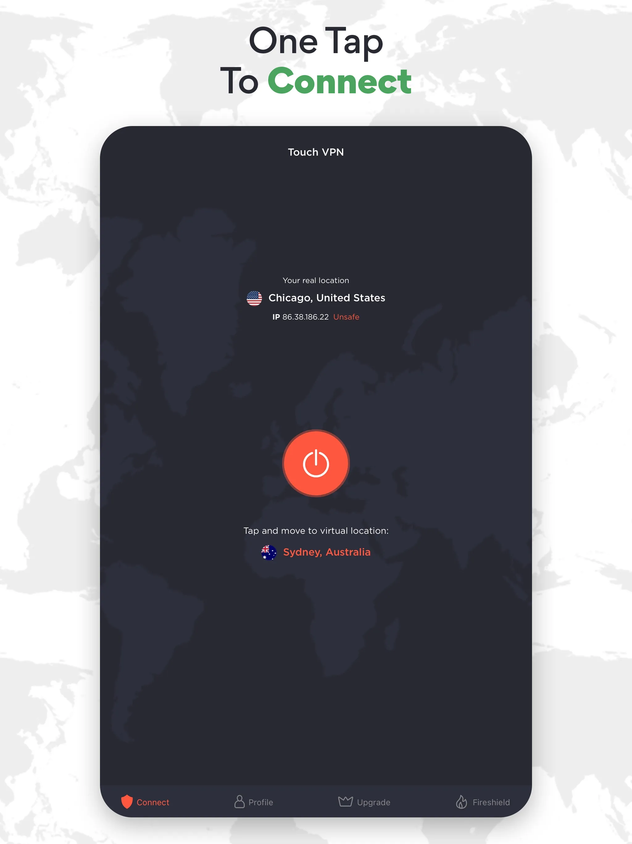 Touch VPN - Fast Hotspot Proxy | Indus Appstore | Screenshot