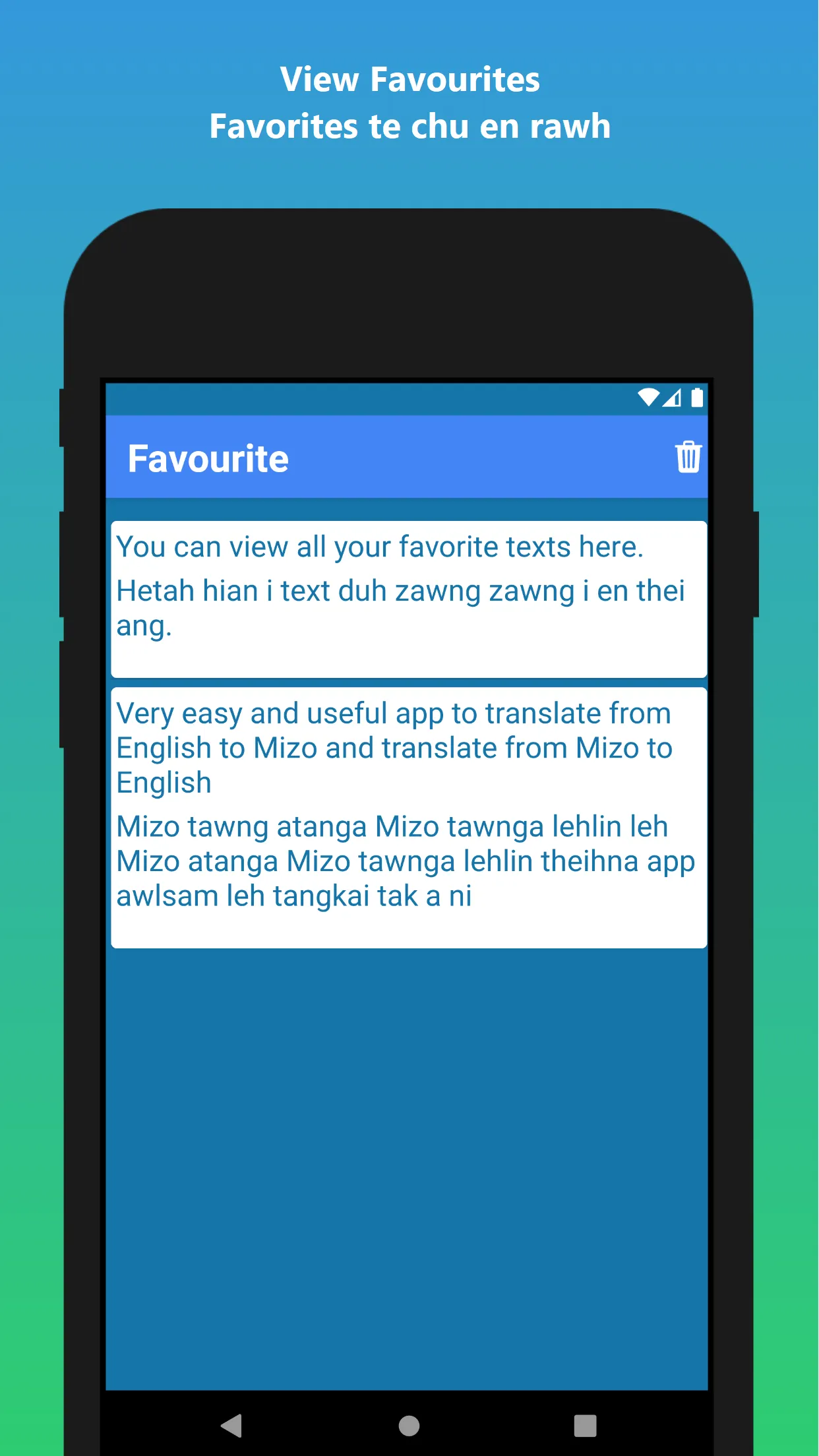 English to Mizo Translation | Indus Appstore | Screenshot