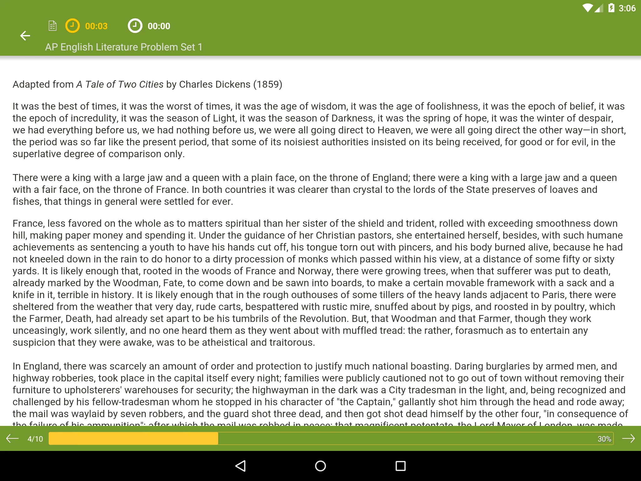 AP English Literature Practice | Indus Appstore | Screenshot