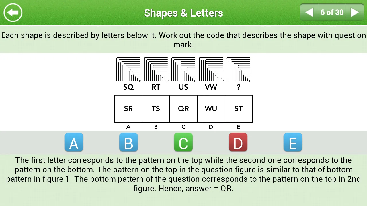 11+ Non-verbal Reasoning Lite | Indus Appstore | Screenshot