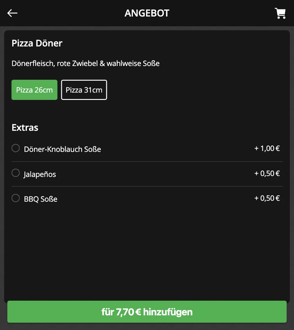 Paolo's Pizza Prüm | Indus Appstore | Screenshot