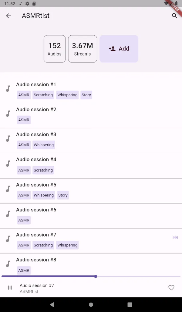 Audiogasm for Soundgasm | Indus Appstore | Screenshot