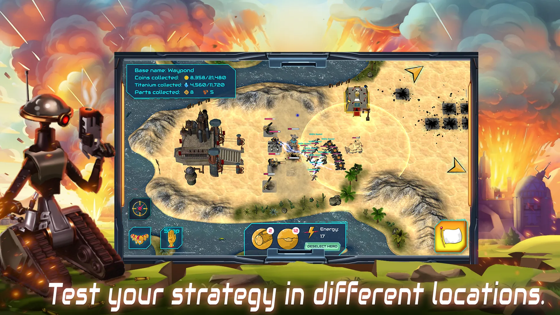 Boulder Base: Defense Strategy | Indus Appstore | Screenshot