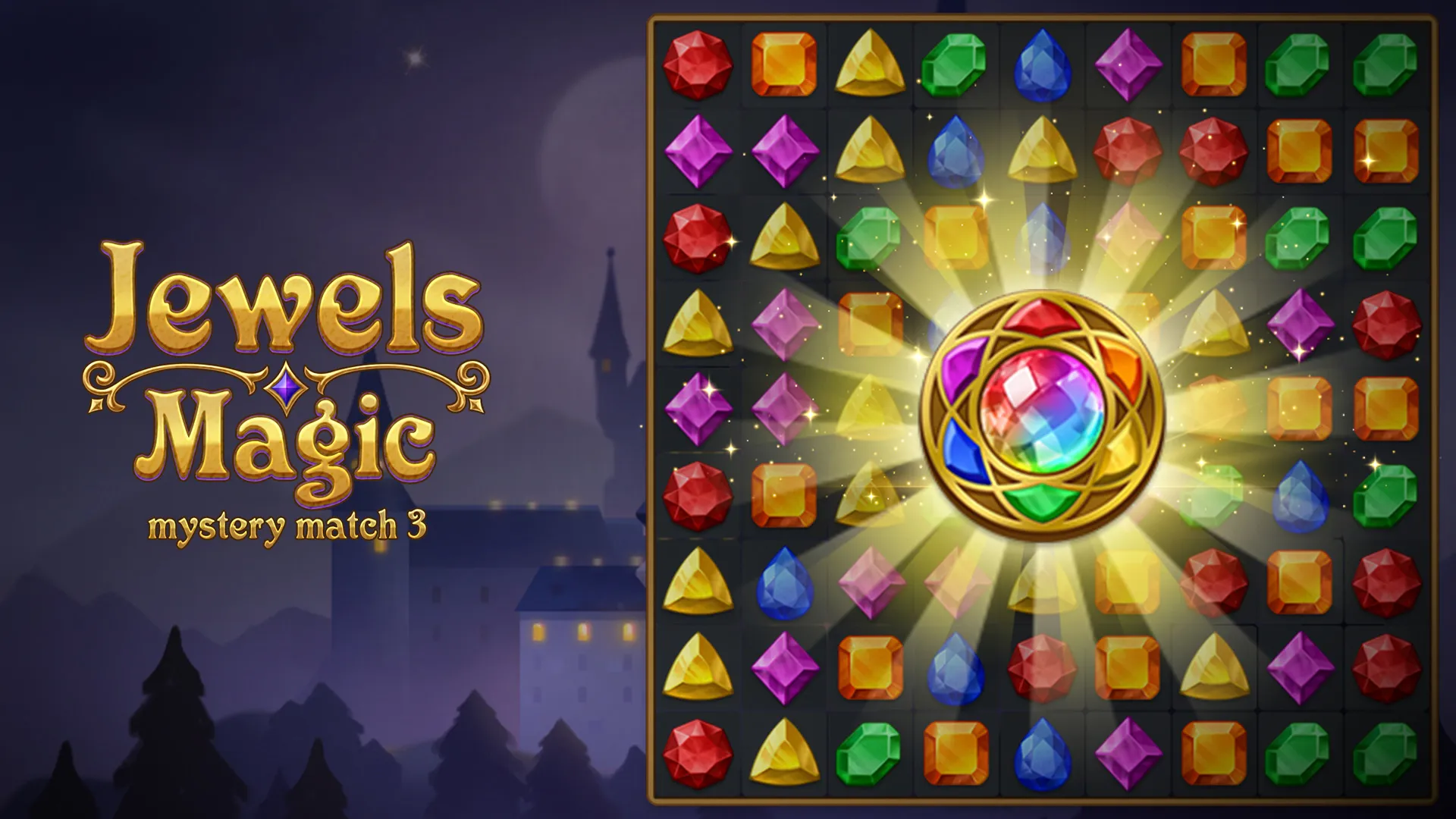 Jewels Magic: Mystery Match3 | Indus Appstore | Screenshot