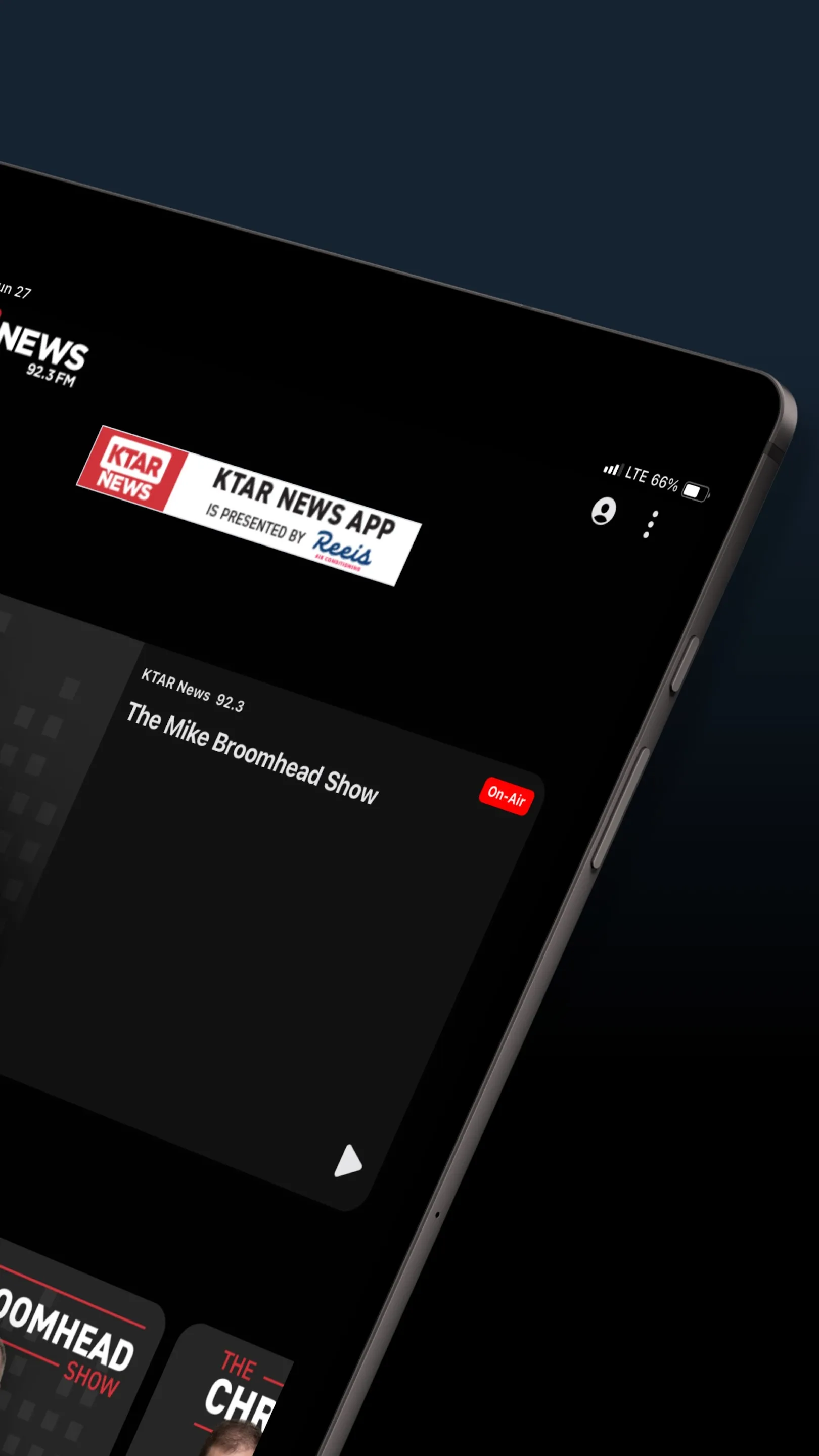 KTAR News 92.3 FM | Indus Appstore | Screenshot