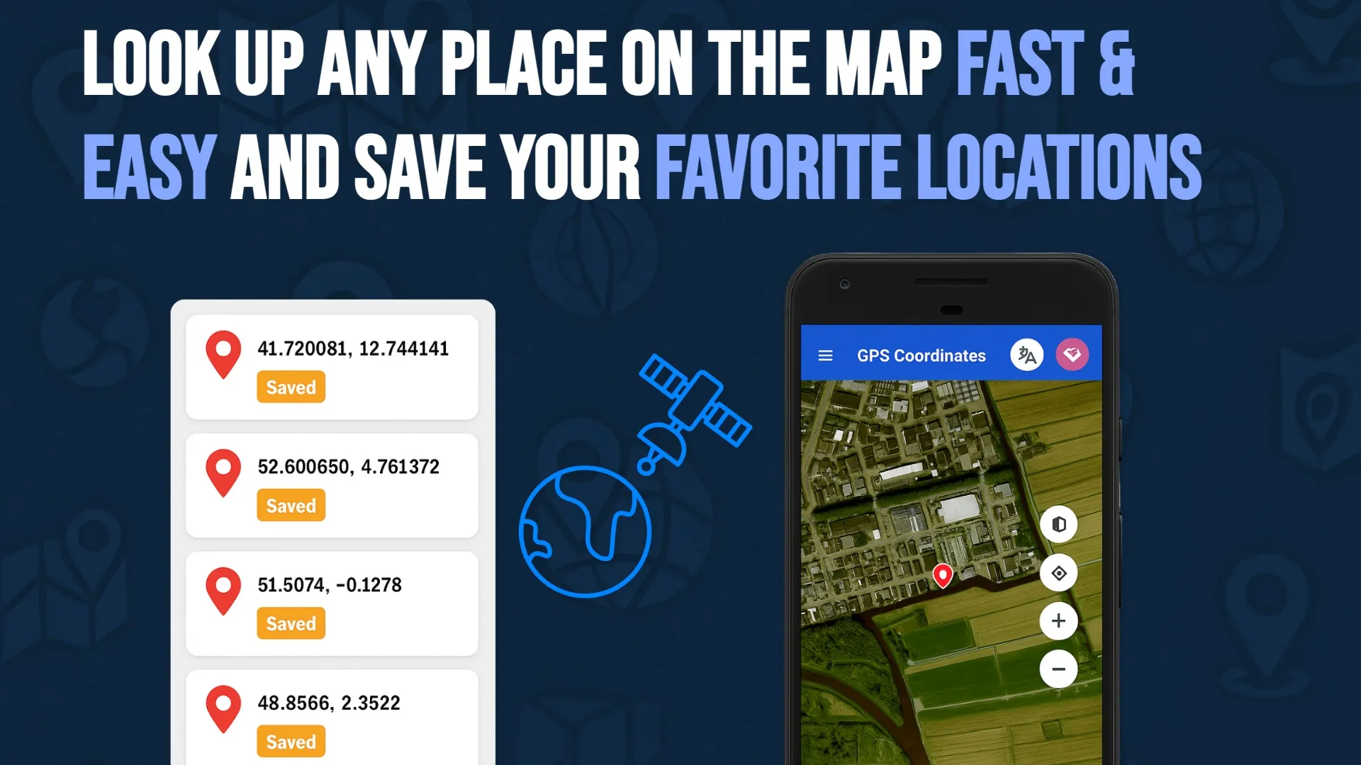 GPS Coordinates Tracker | Indus Appstore | Screenshot