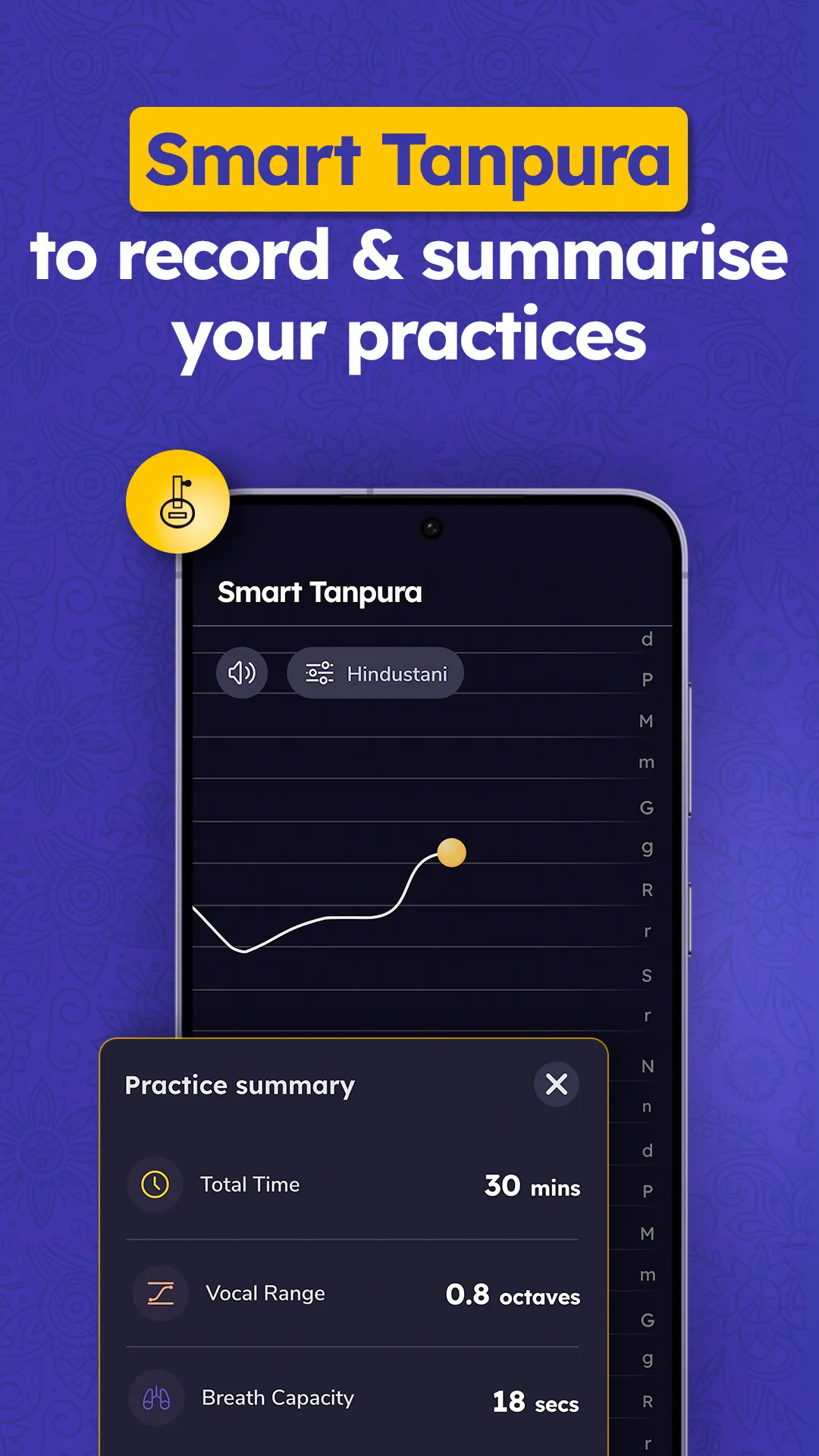 Riyaz: Practice, Learn to Sing | Indus Appstore | Screenshot