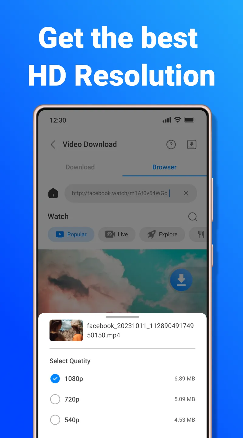 Download Video- All Downloader | Indus Appstore | Screenshot