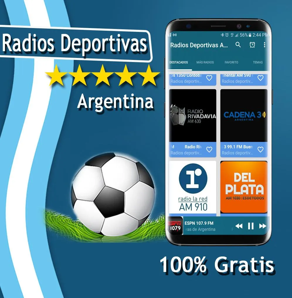 Sports Radios of Argentina | Indus Appstore | Screenshot