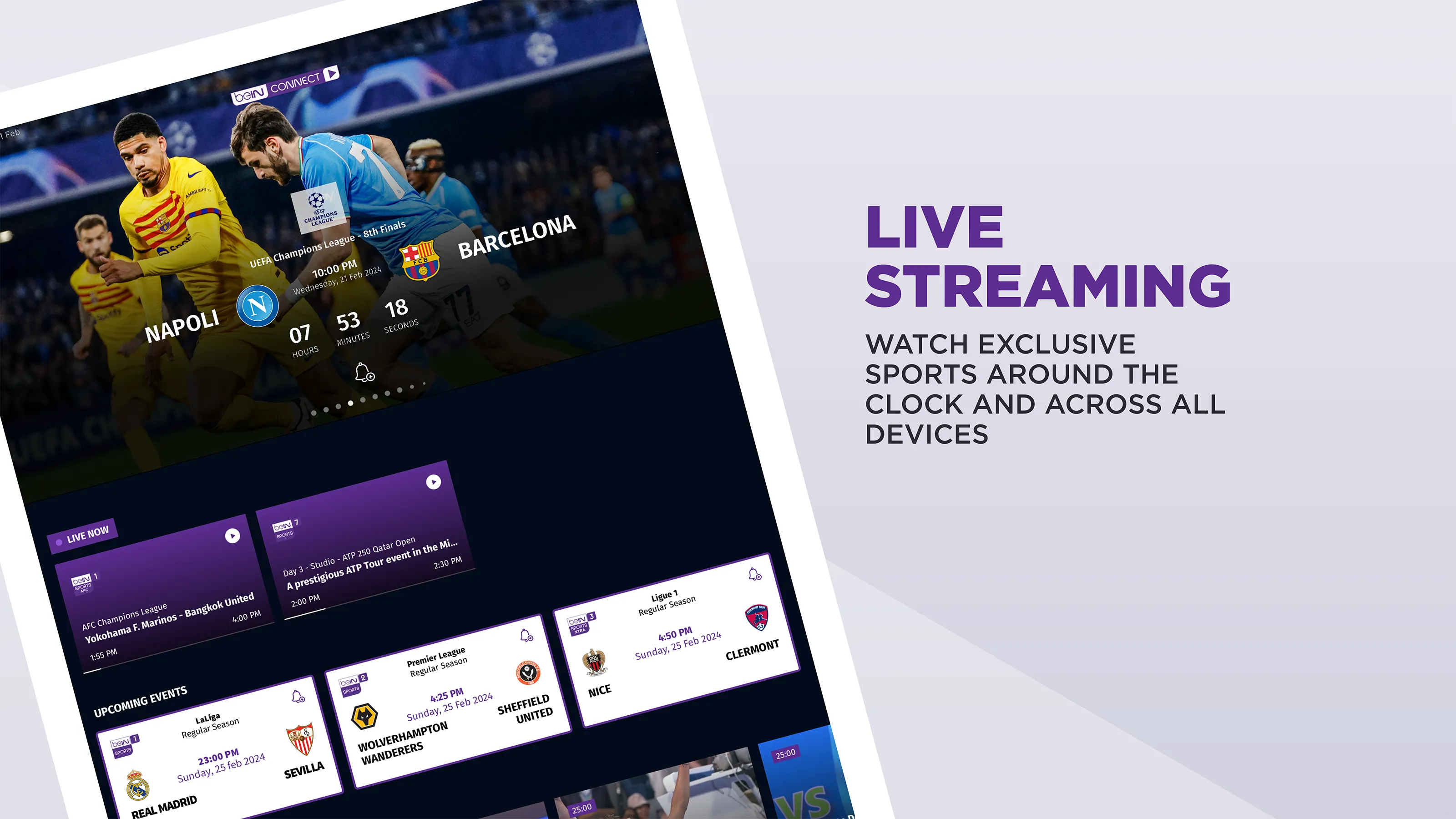 beIN CONNECT (MENA) | Indus Appstore | Screenshot