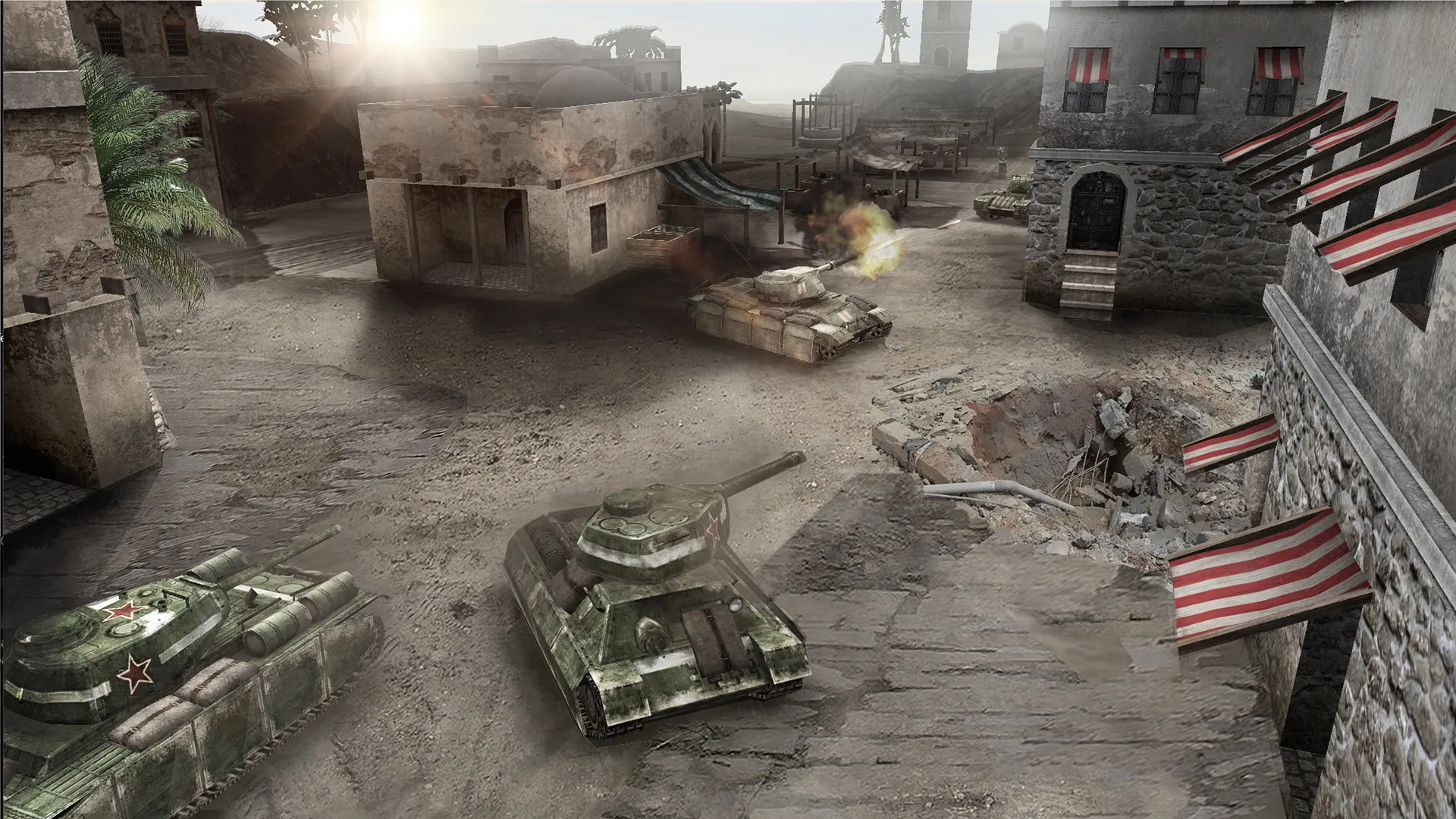 US Conflict — Tank Battles | Indus Appstore | Screenshot