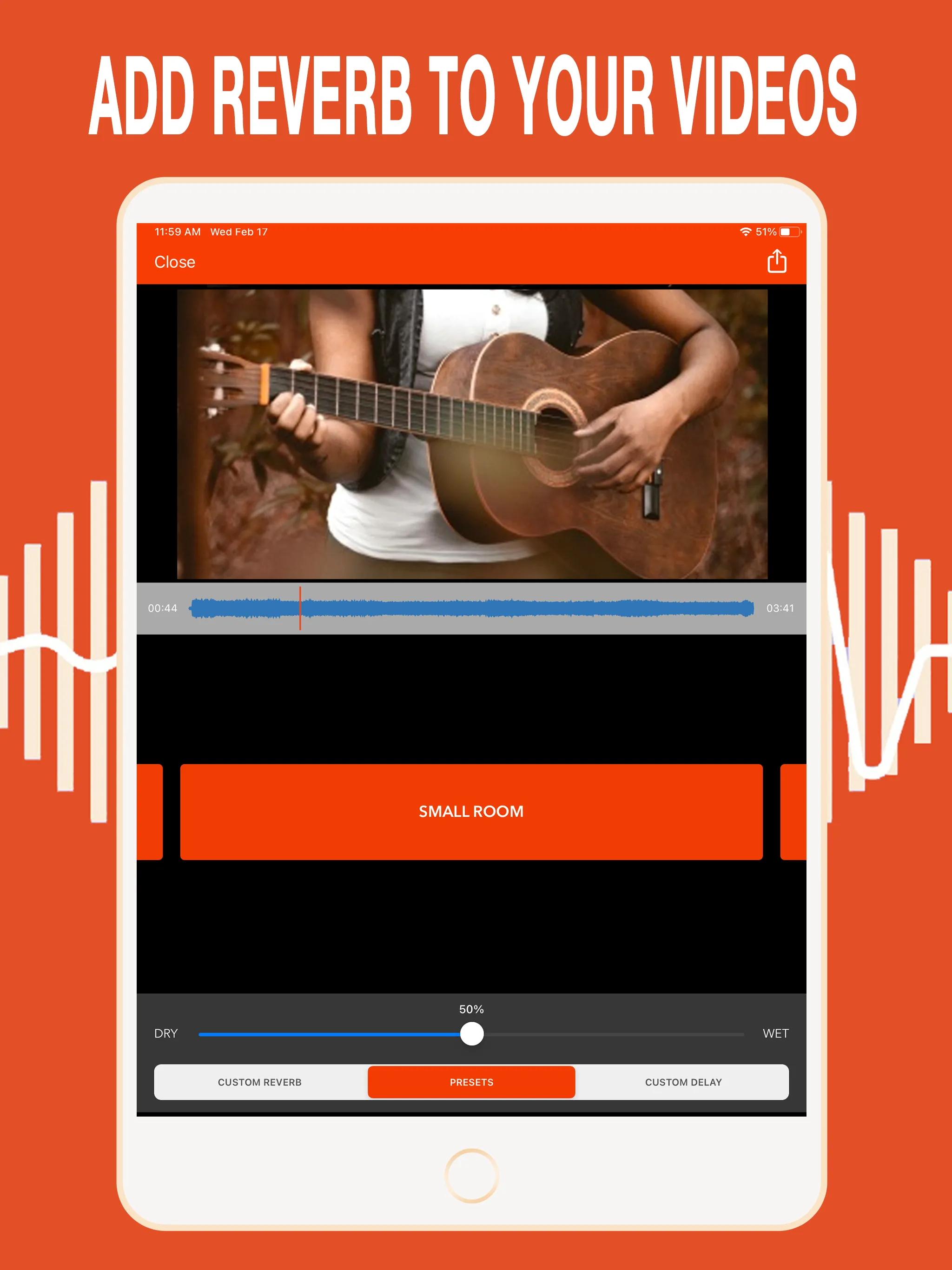 VideoVerb: Add Reverb to Video | Indus Appstore | Screenshot