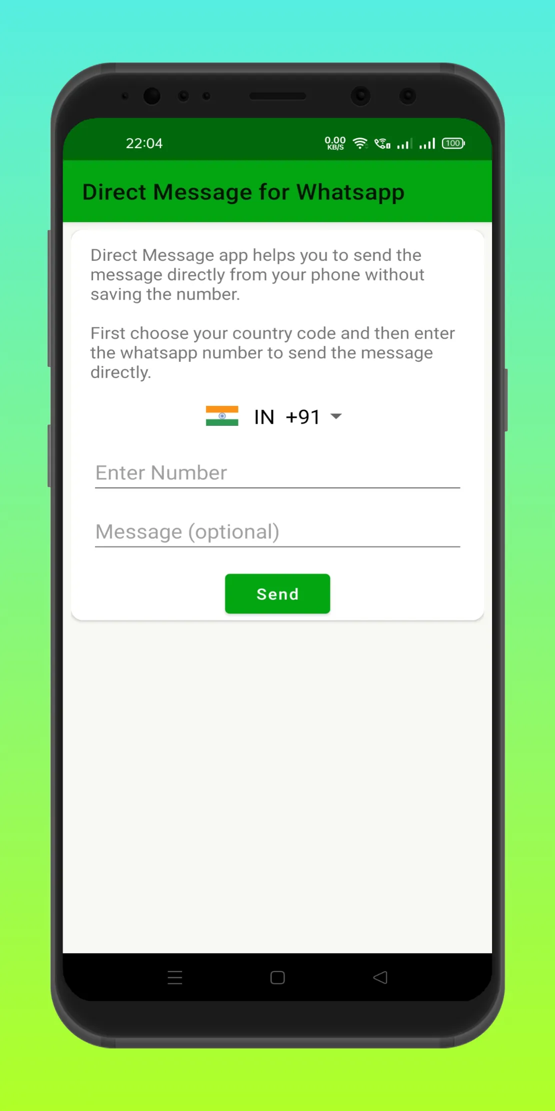 Direct Message for WA | Indus Appstore | Screenshot