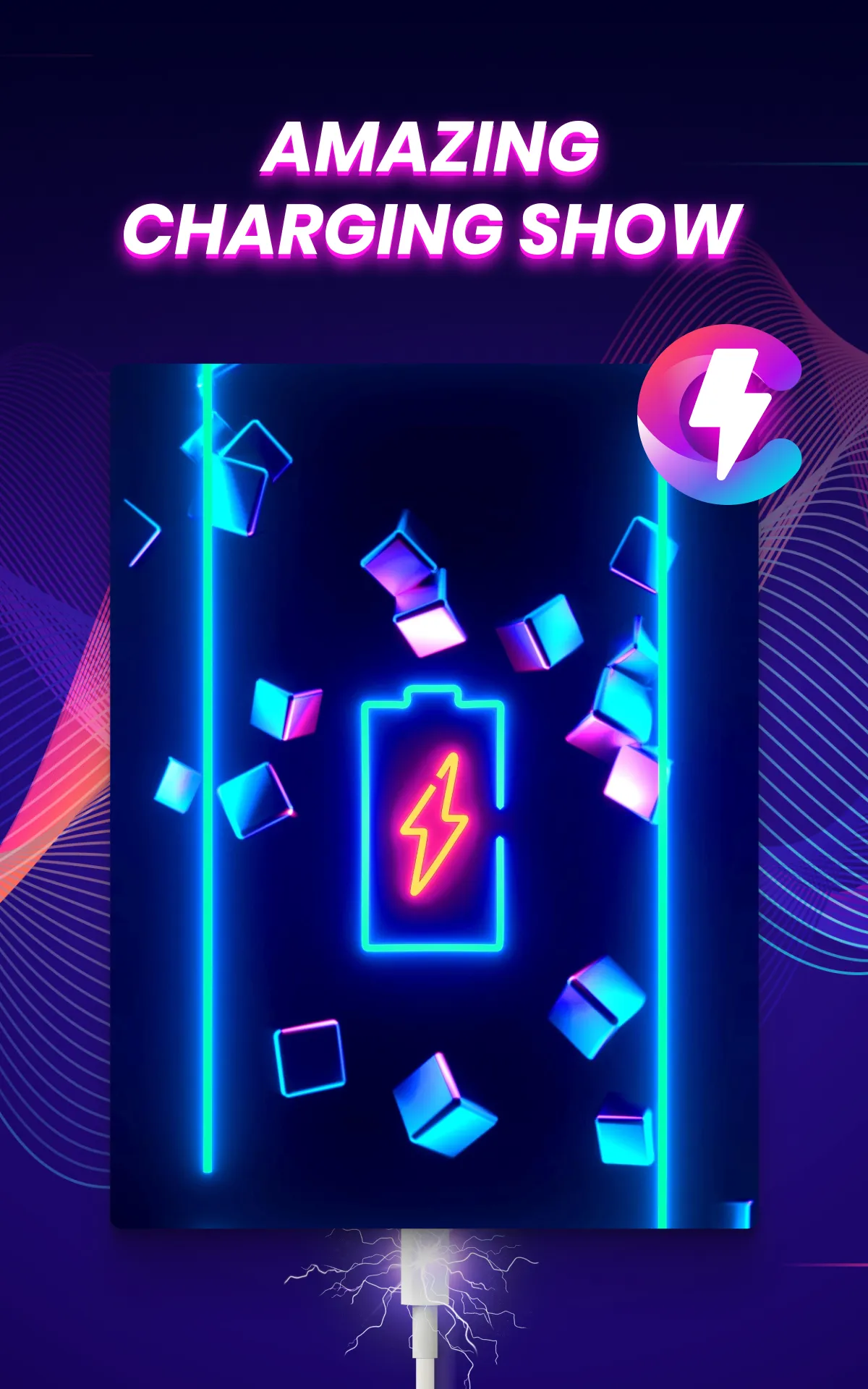 Charging Animation Effects | Indus Appstore | Screenshot