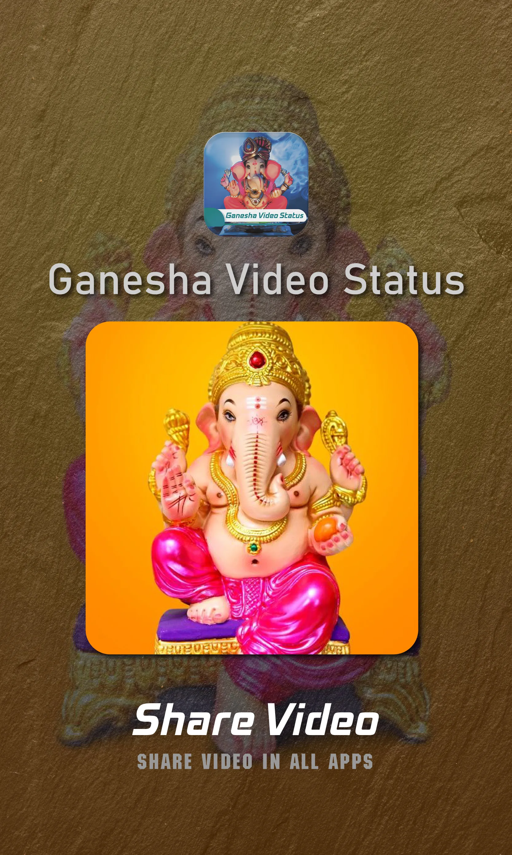 Shree Ganesha Video Status | Indus Appstore | Screenshot