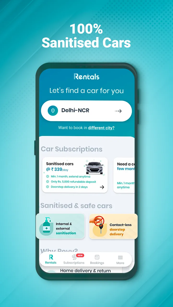 Revv - Self Drive Car Rentals | Indus Appstore | Screenshot