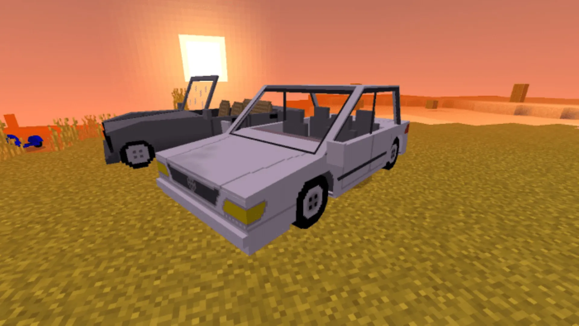 MCPE Simple Vehicles Car Mod | Indus Appstore | Screenshot