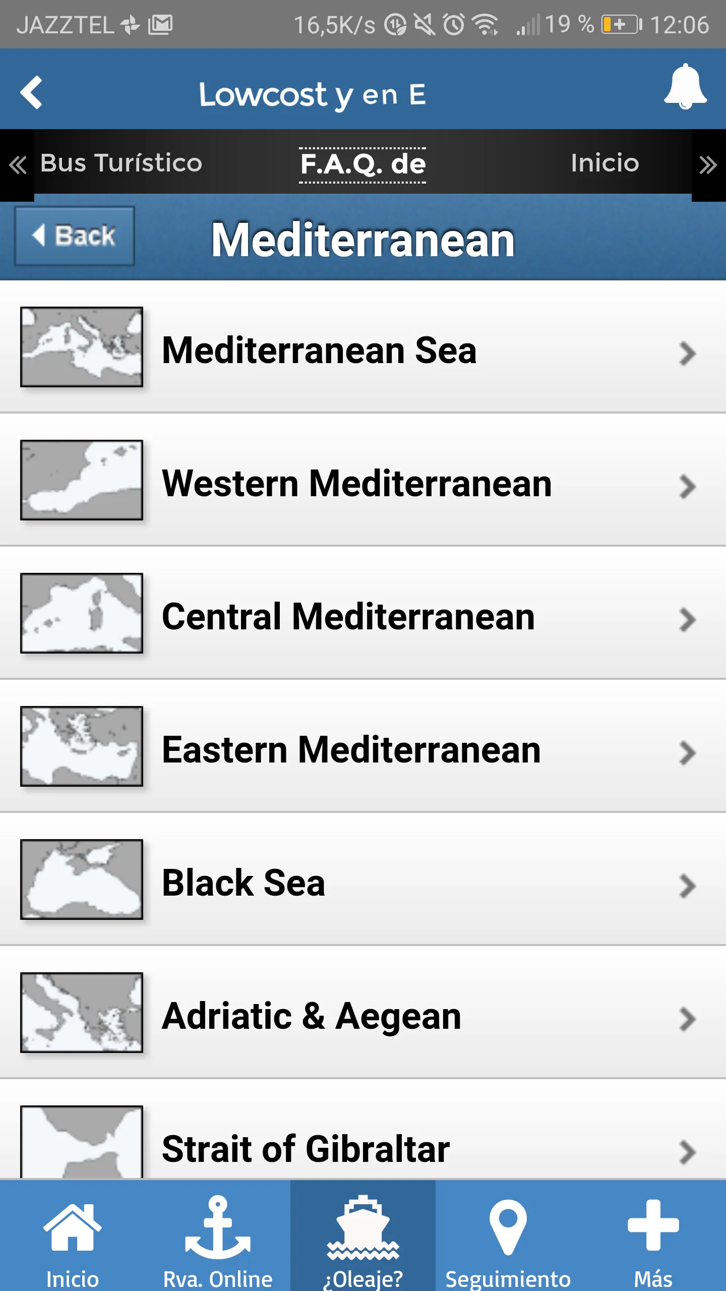 EXCURSIONES CRUCEROS | Indus Appstore | Screenshot