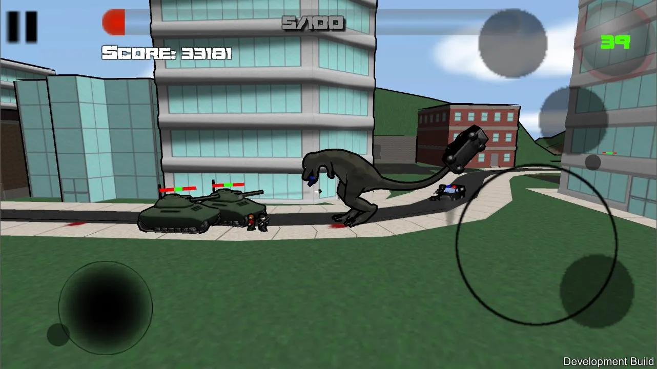 Attack of Giant Mutant Lizard | Indus Appstore | Screenshot