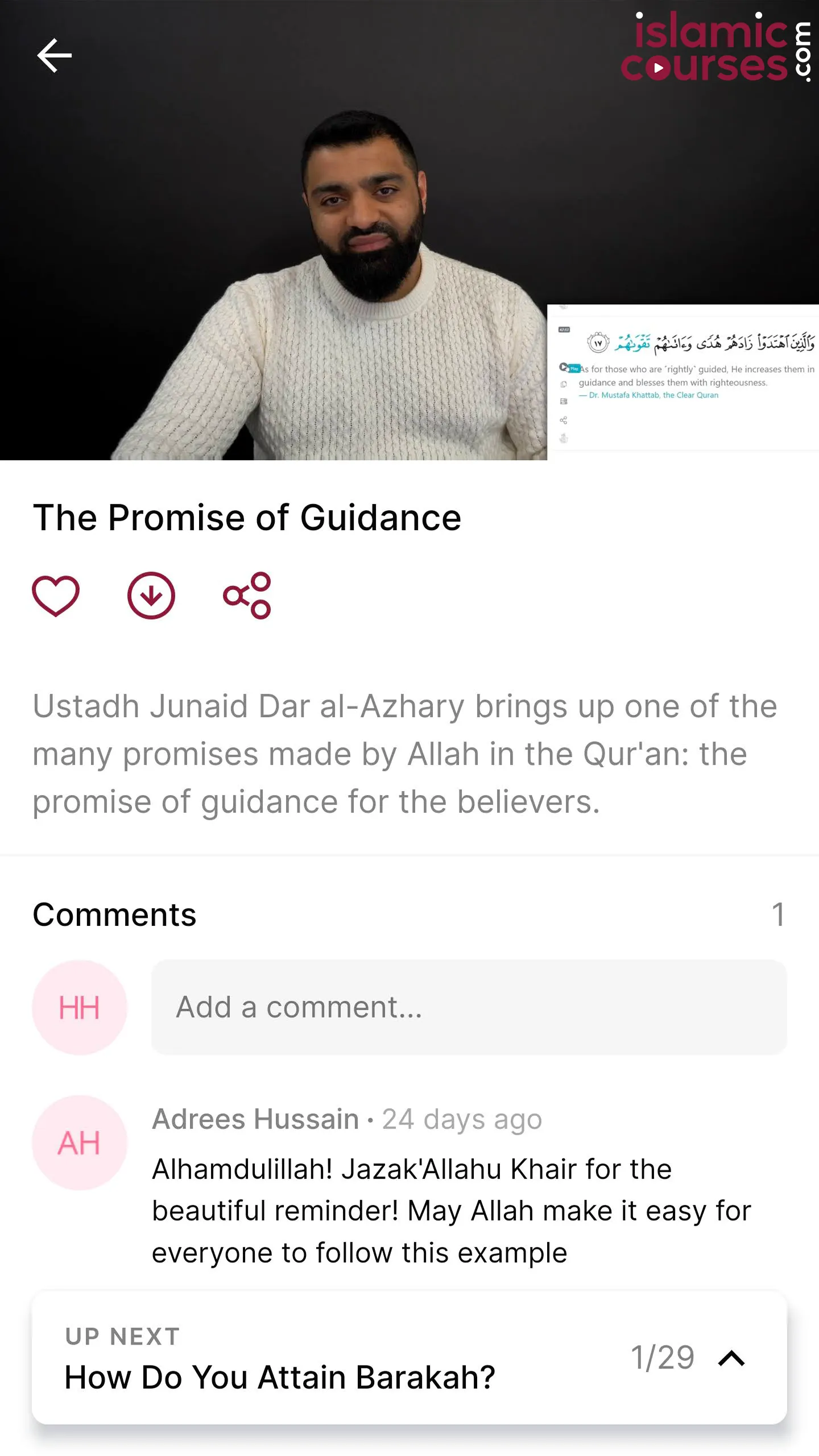 Islamic Courses: Muslim Videos | Indus Appstore | Screenshot