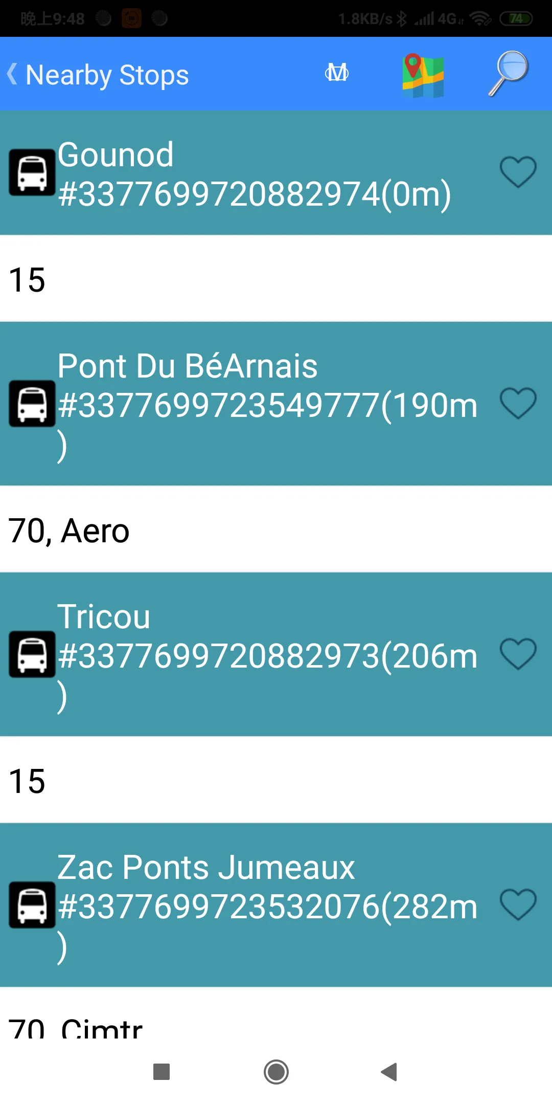 Toulouse Bus Realtime | Indus Appstore | Screenshot