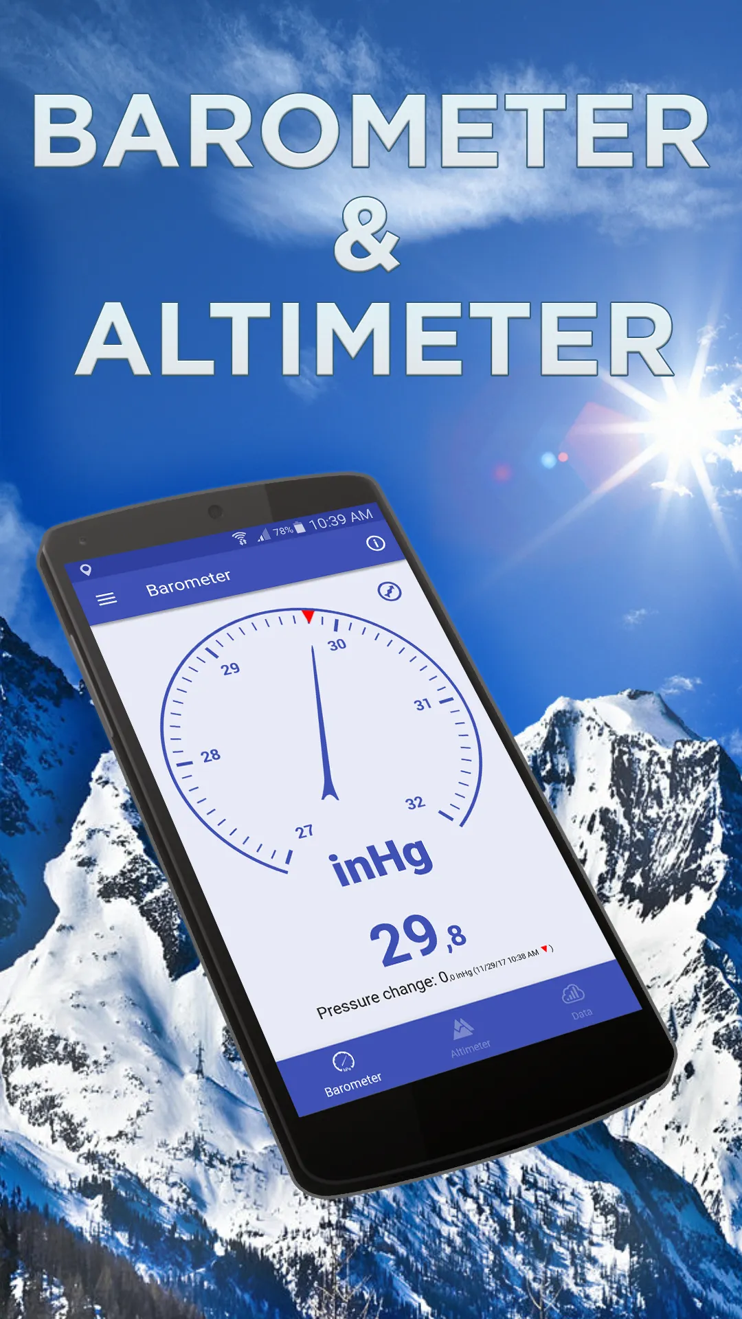 Barometer & Altimeter | Indus Appstore | Screenshot