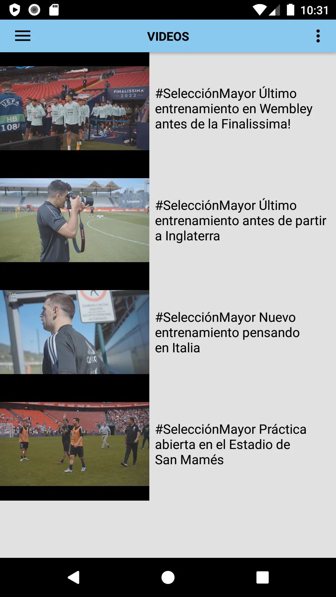 Selección Argentina de fútbol | Indus Appstore | Screenshot