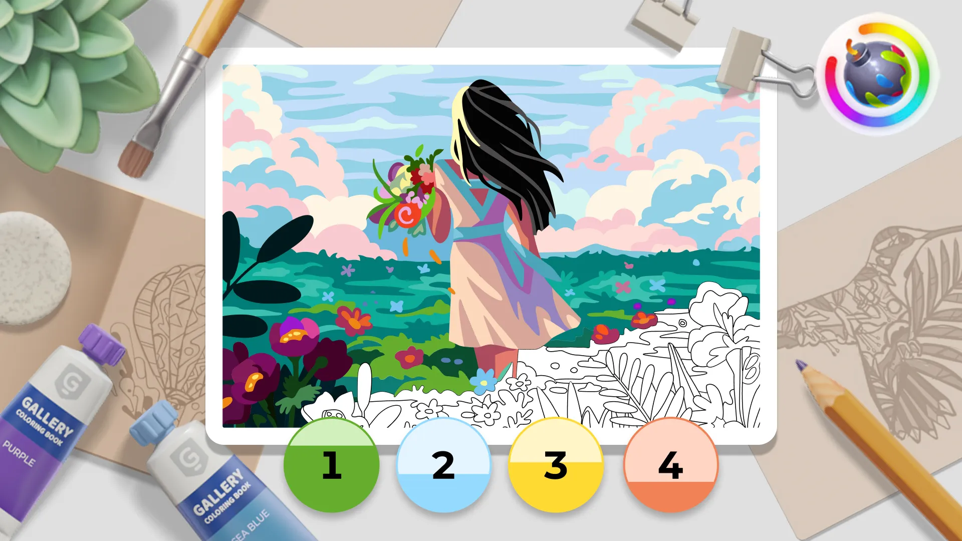 Gallery: Color by number game | Indus Appstore | Screenshot