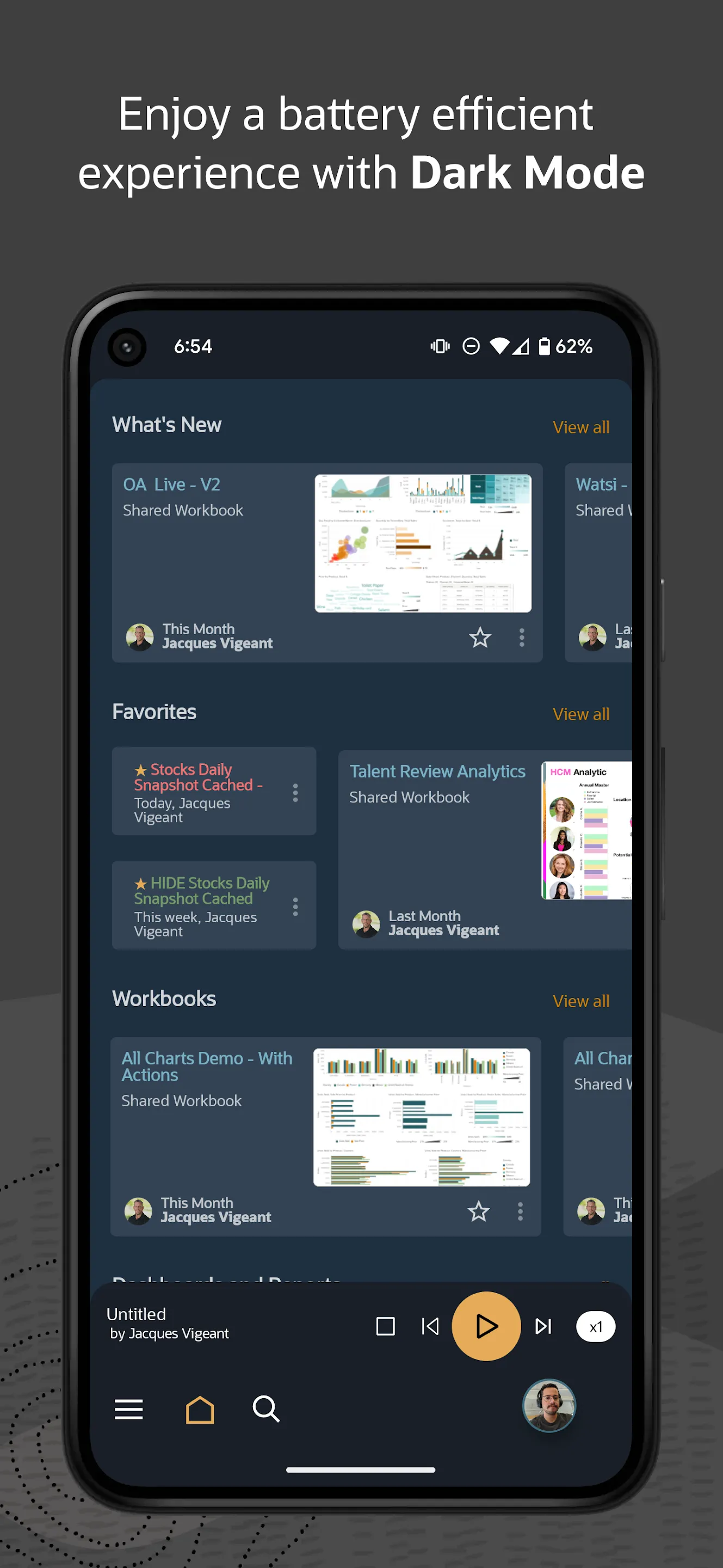 Oracle Analytics | Indus Appstore | Screenshot