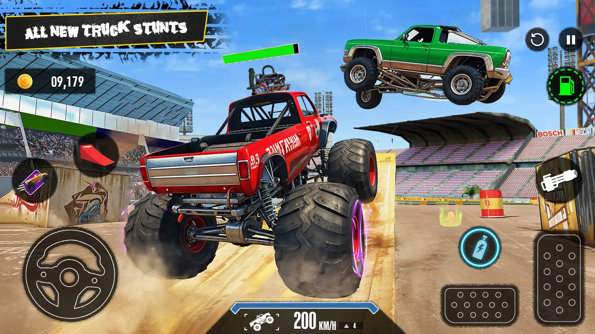 Monster Truck Car Simulator 3D | Indus Appstore | Screenshot