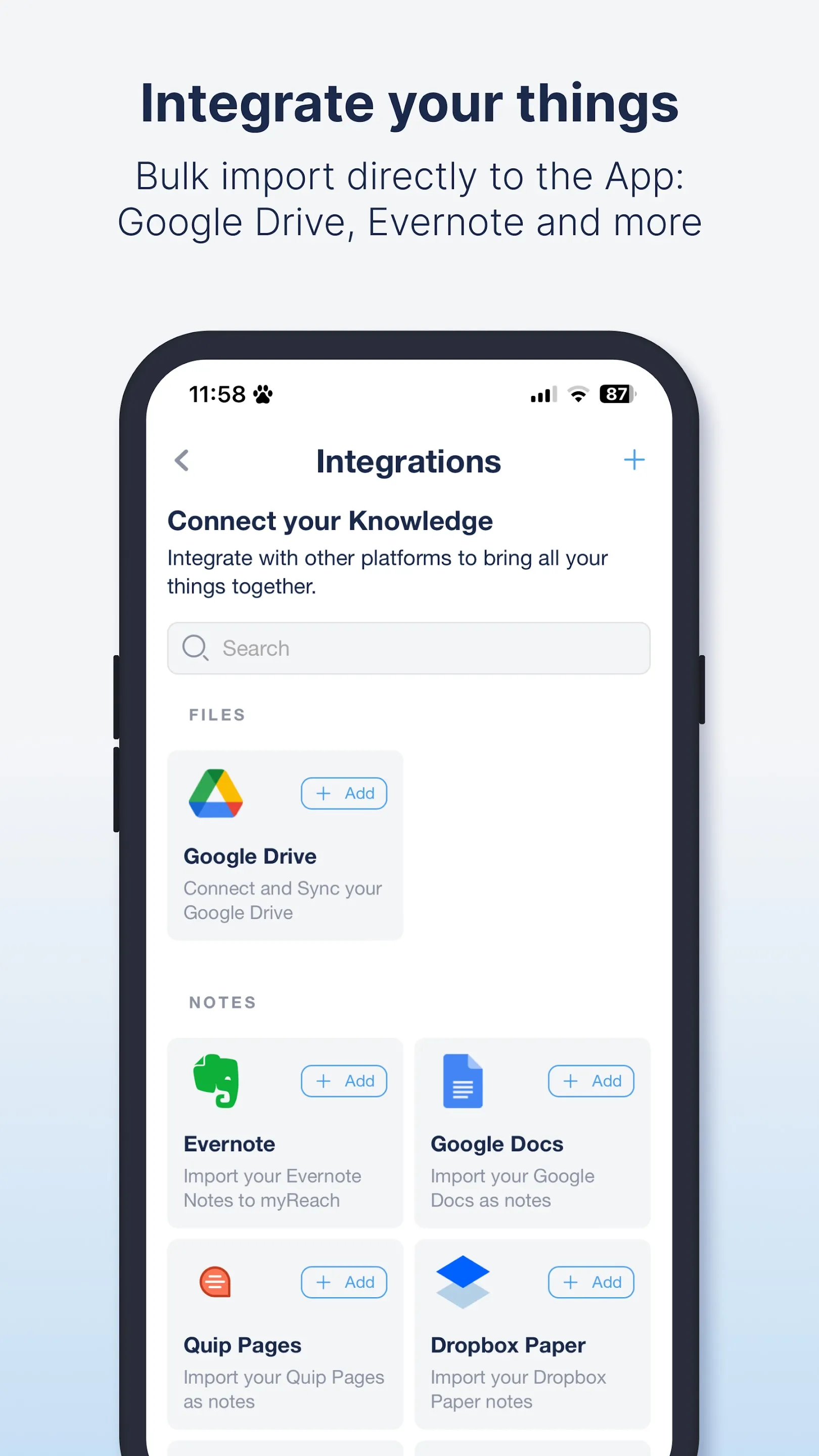 myReach - AI Assistant | Indus Appstore | Screenshot