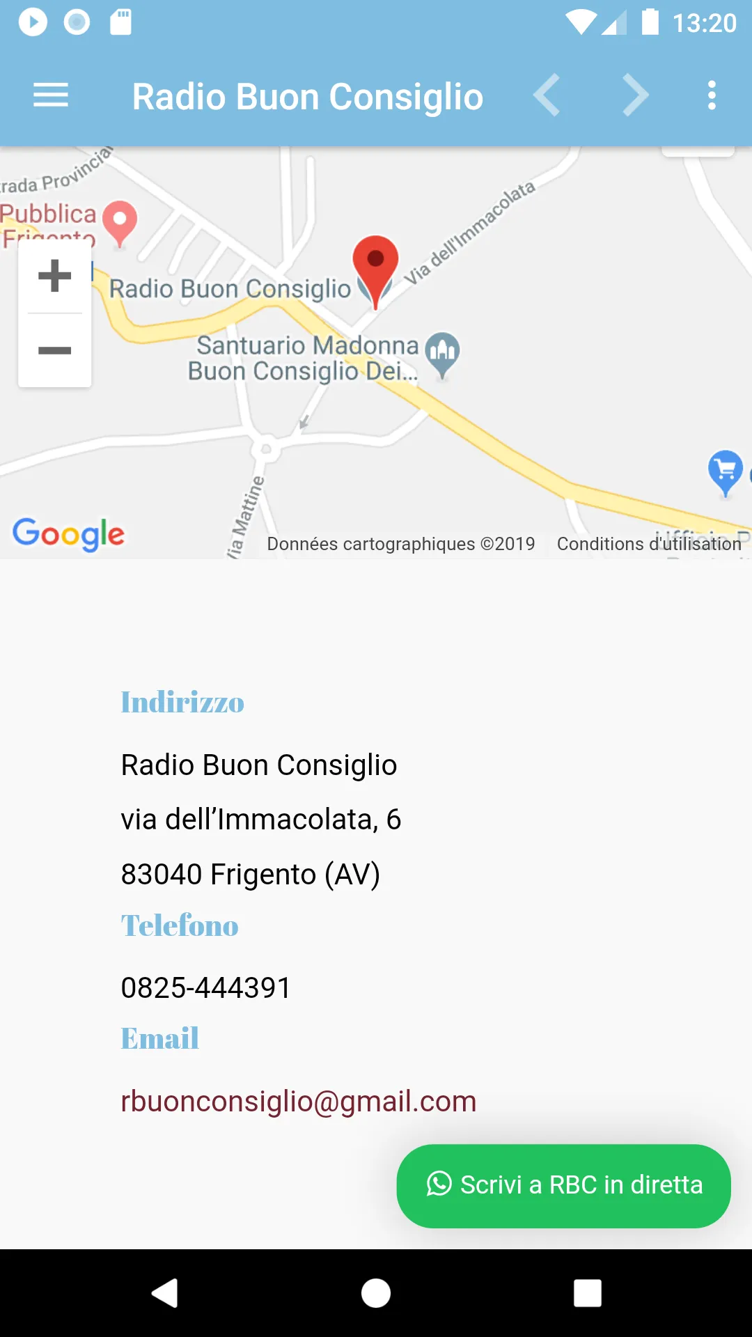 Radio Buon Consiglio | Indus Appstore | Screenshot