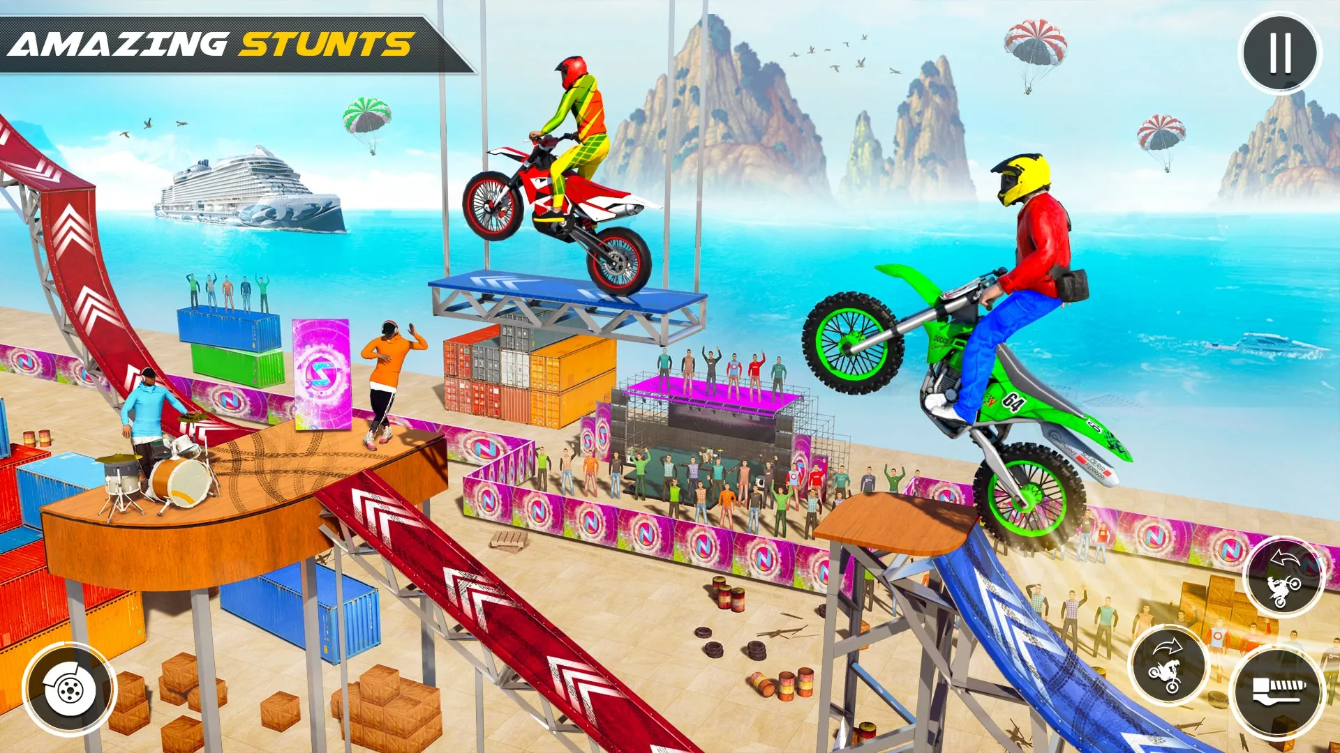 Real Bike Stunt Racing Games | Indus Appstore | Screenshot