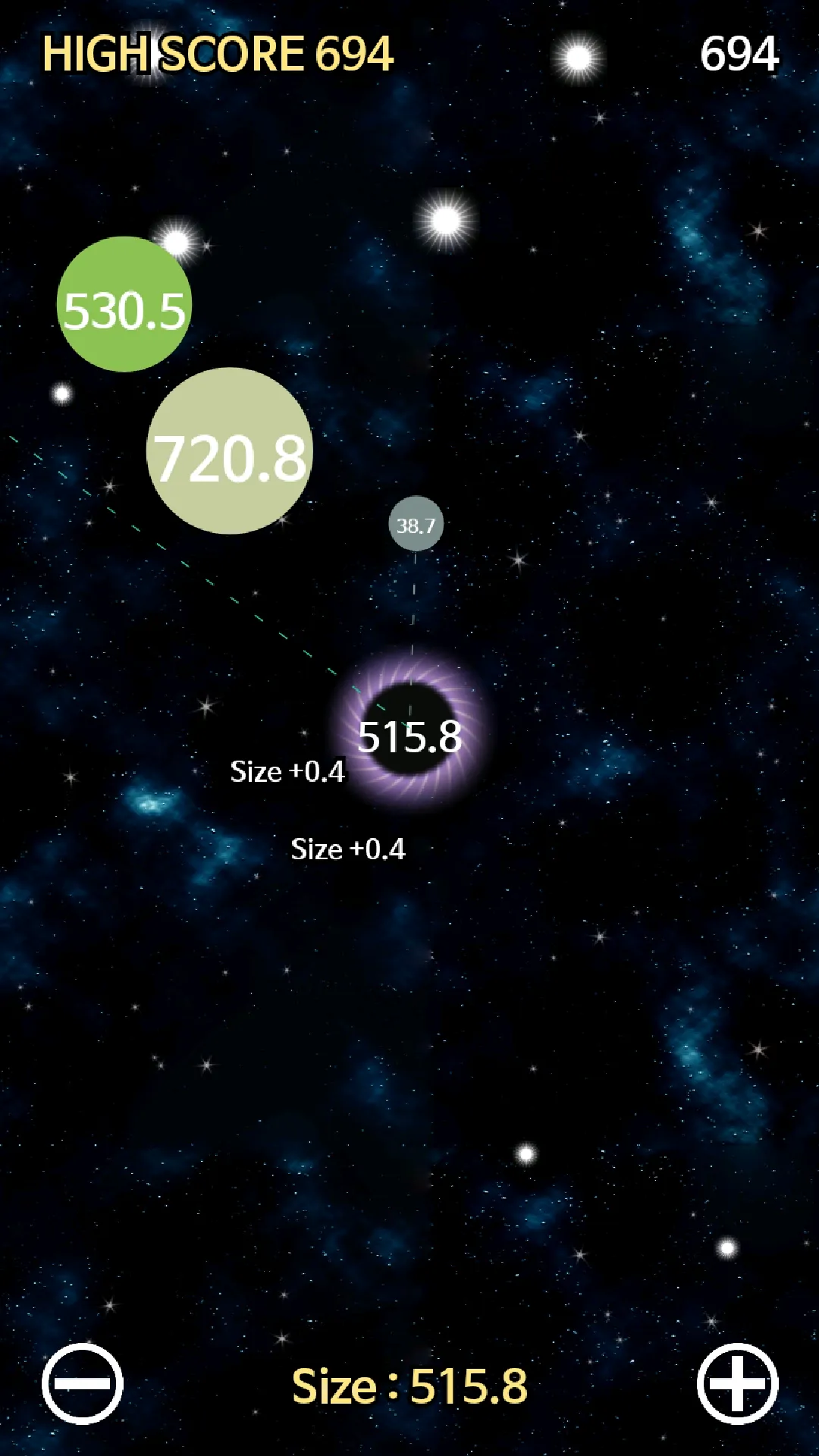 Grow Black Hole | Indus Appstore | Screenshot