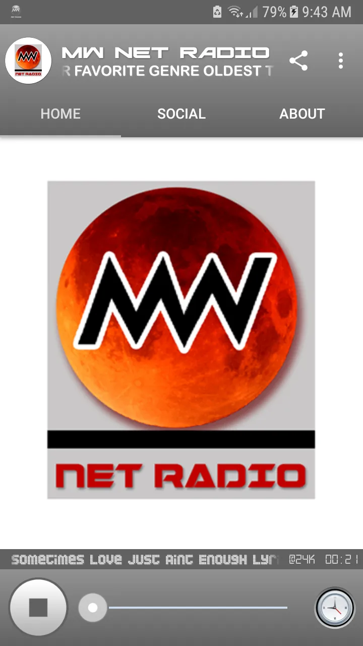 MW NET RADIO | Indus Appstore | Screenshot