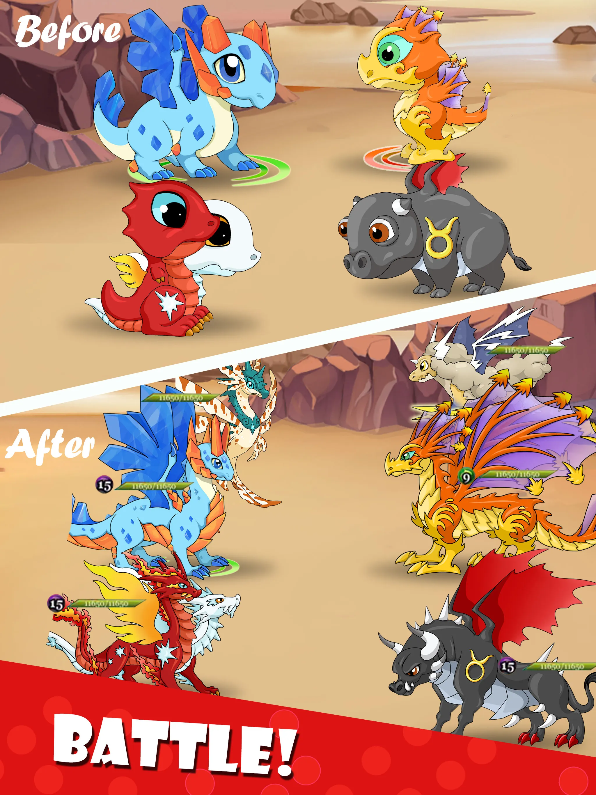 Dragon Battle | Indus Appstore | Screenshot