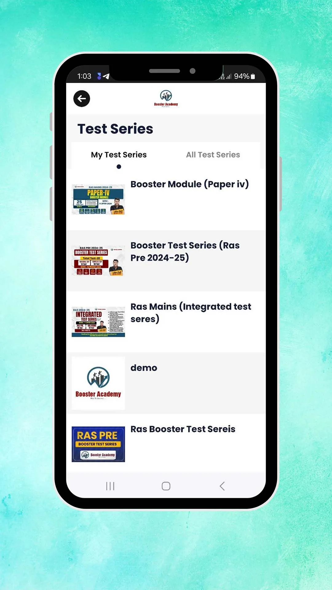 Booster Academy | Indus Appstore | Screenshot