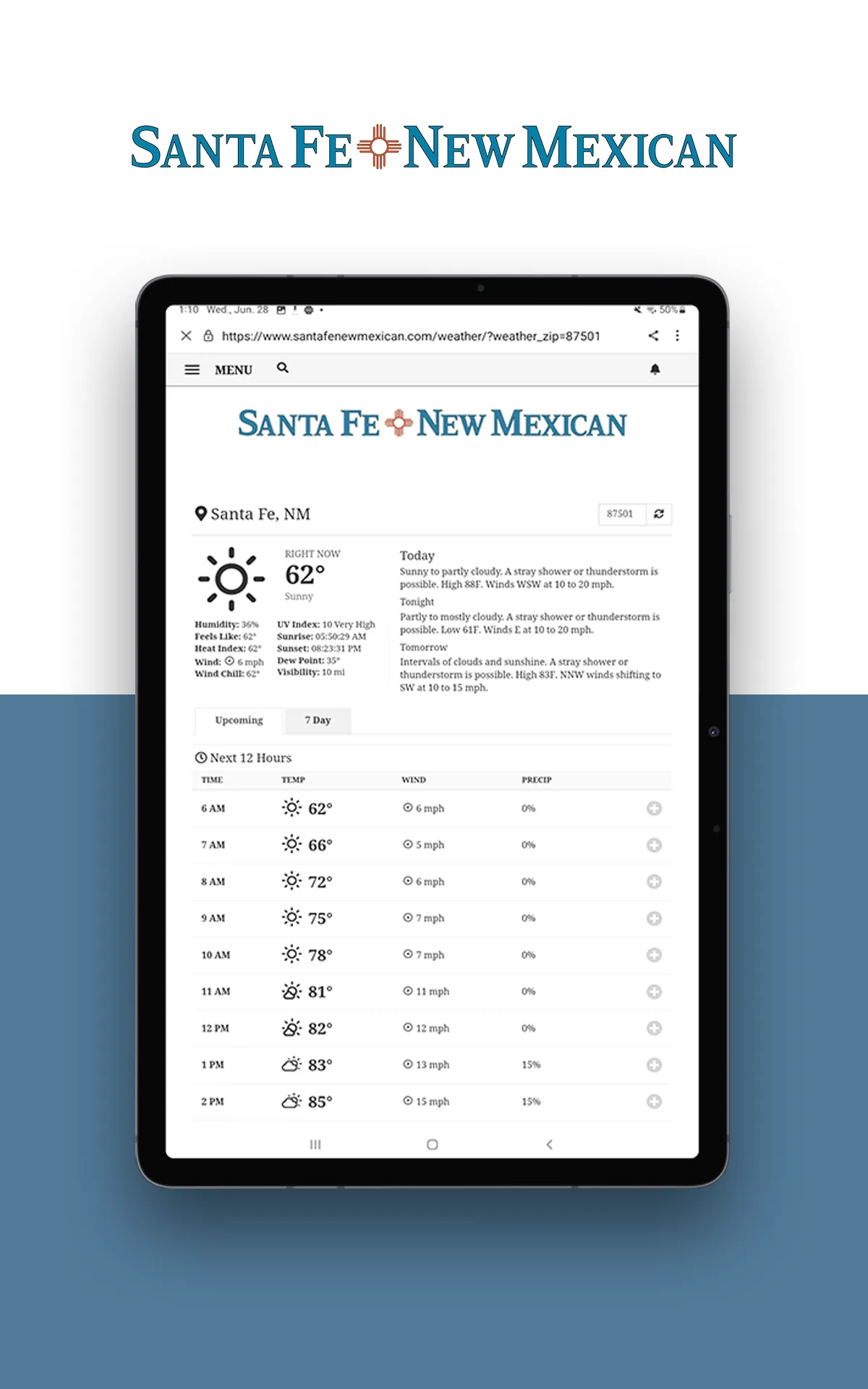 Santa Fe New Mexican | Indus Appstore | Screenshot