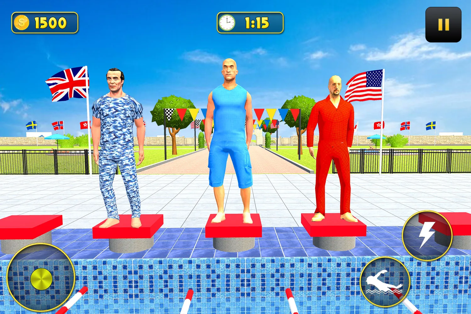 Swimming Pool Rush Water Race | Indus Appstore | Screenshot