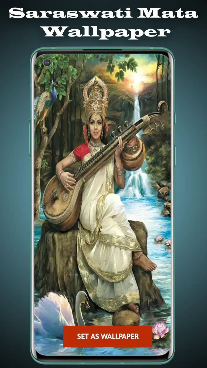 Saraswati Mata Wallpaper HD | Indus Appstore | Screenshot