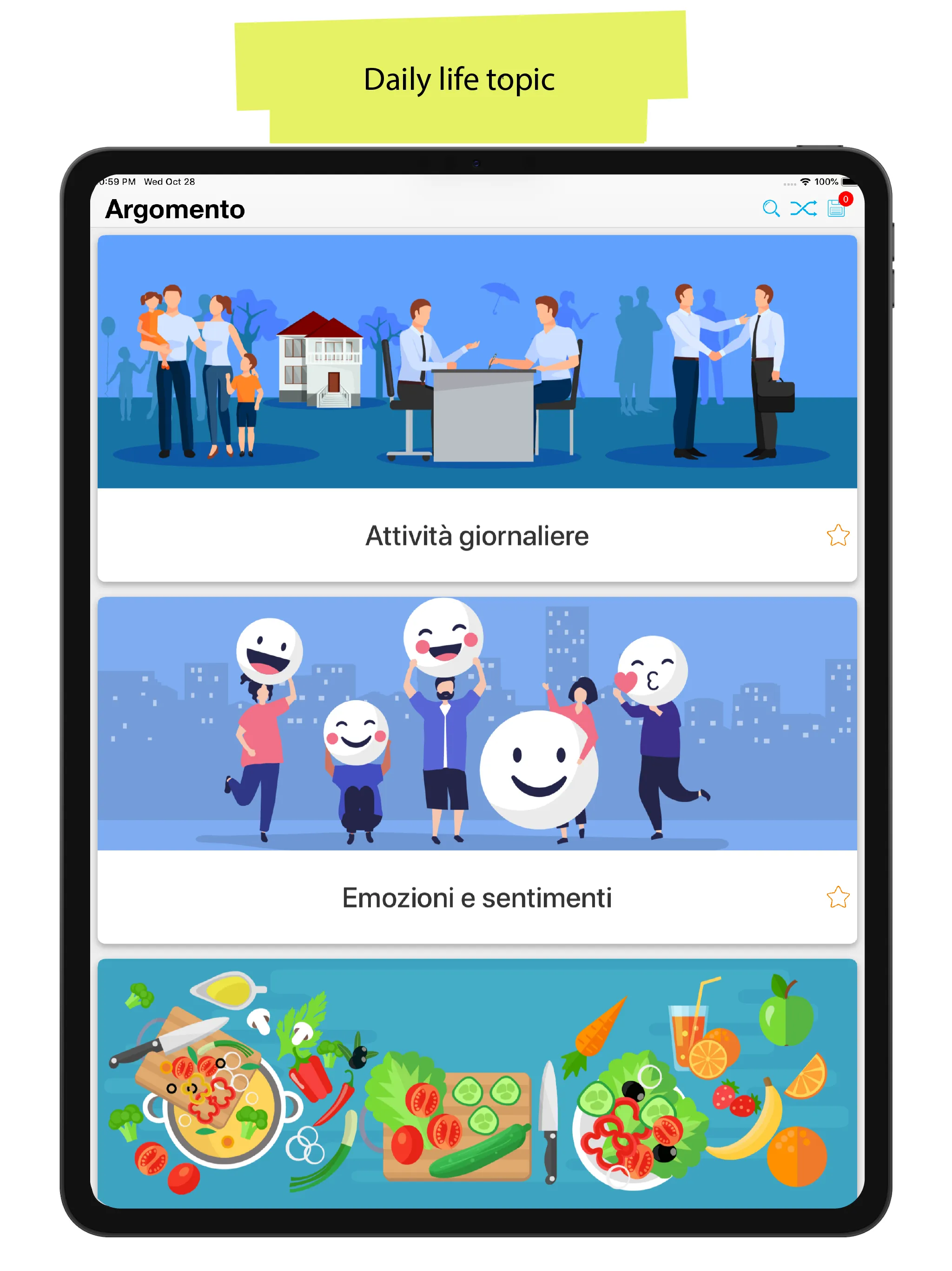 Italian 50000 Words & Pictures | Indus Appstore | Screenshot