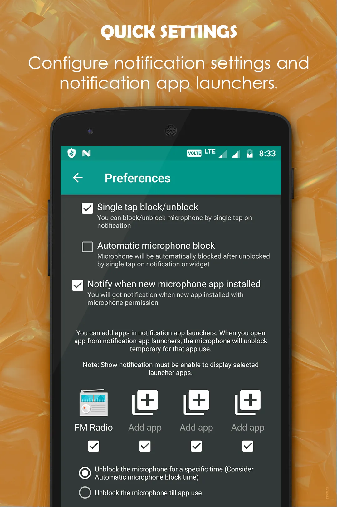 Microphone Blocker | Indus Appstore | Screenshot