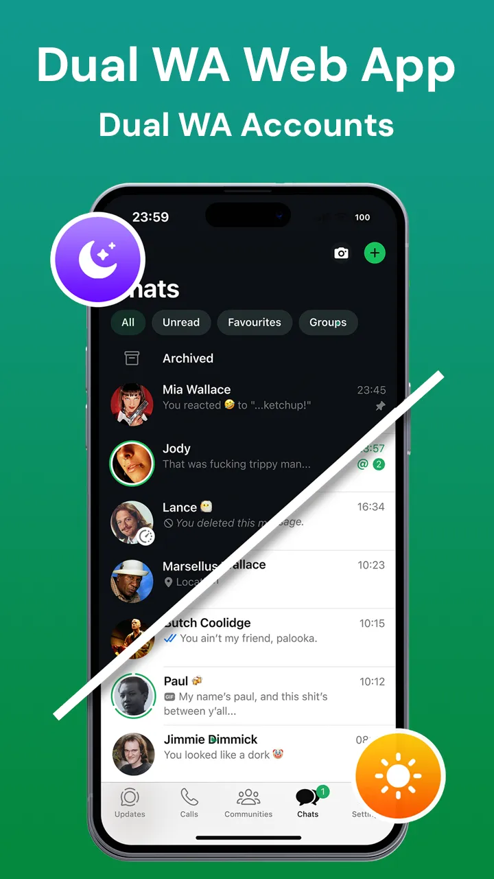 Web Scanner - Dual Chat App | Indus Appstore | Screenshot