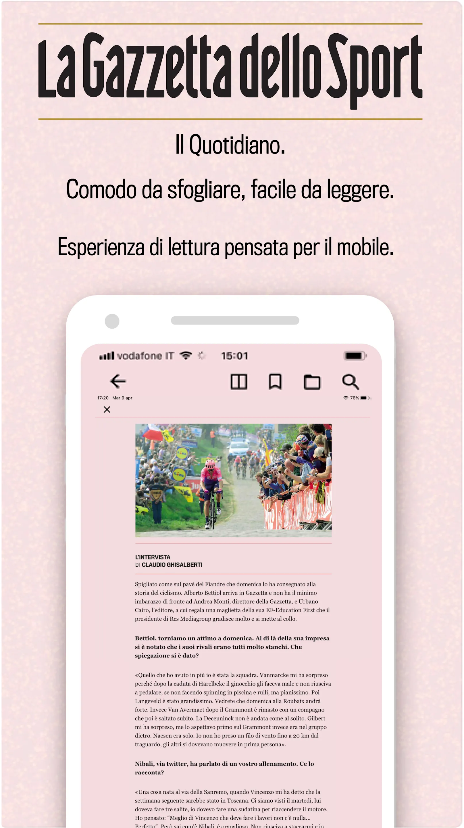 Gazzetta Reader | Indus Appstore | Screenshot