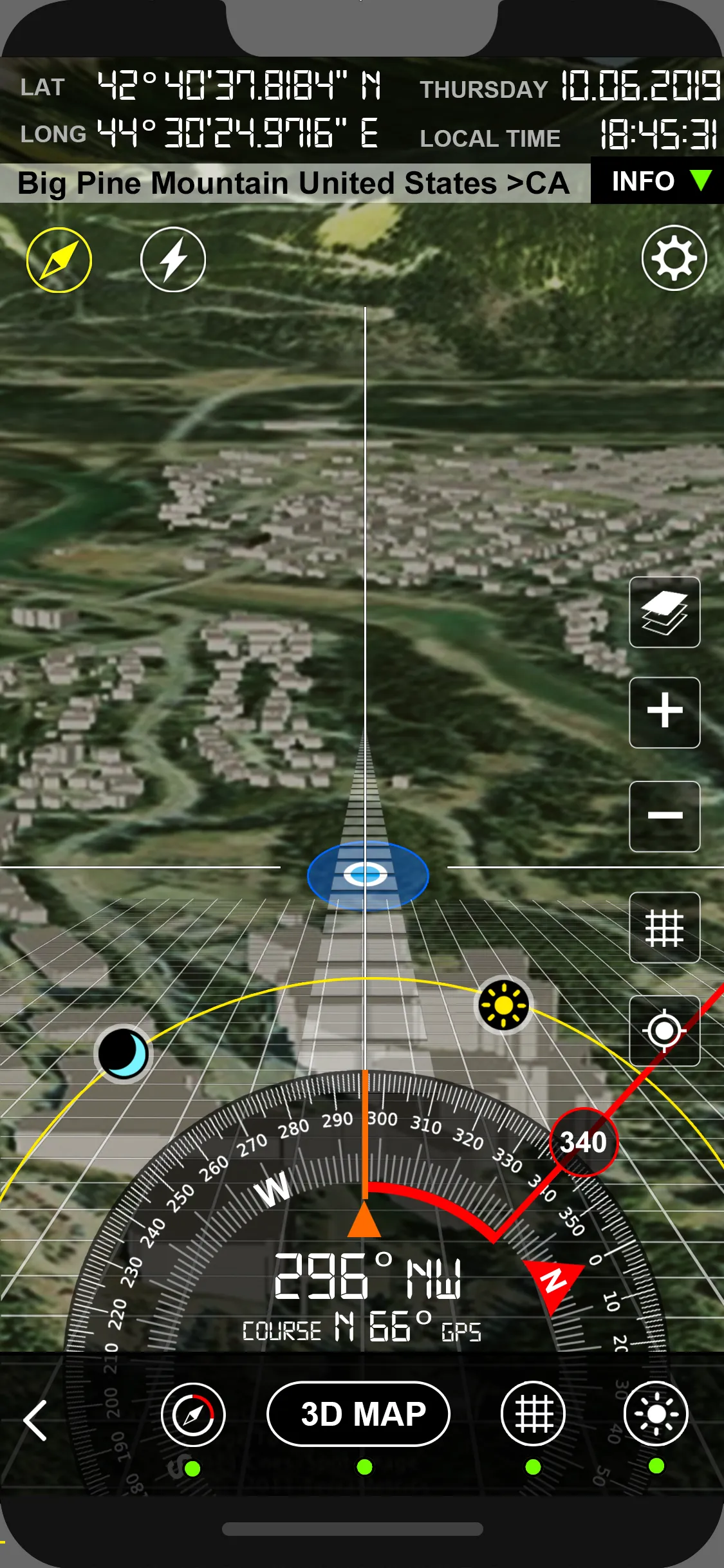 Compass 22G (GPS Camera) | Indus Appstore | Screenshot