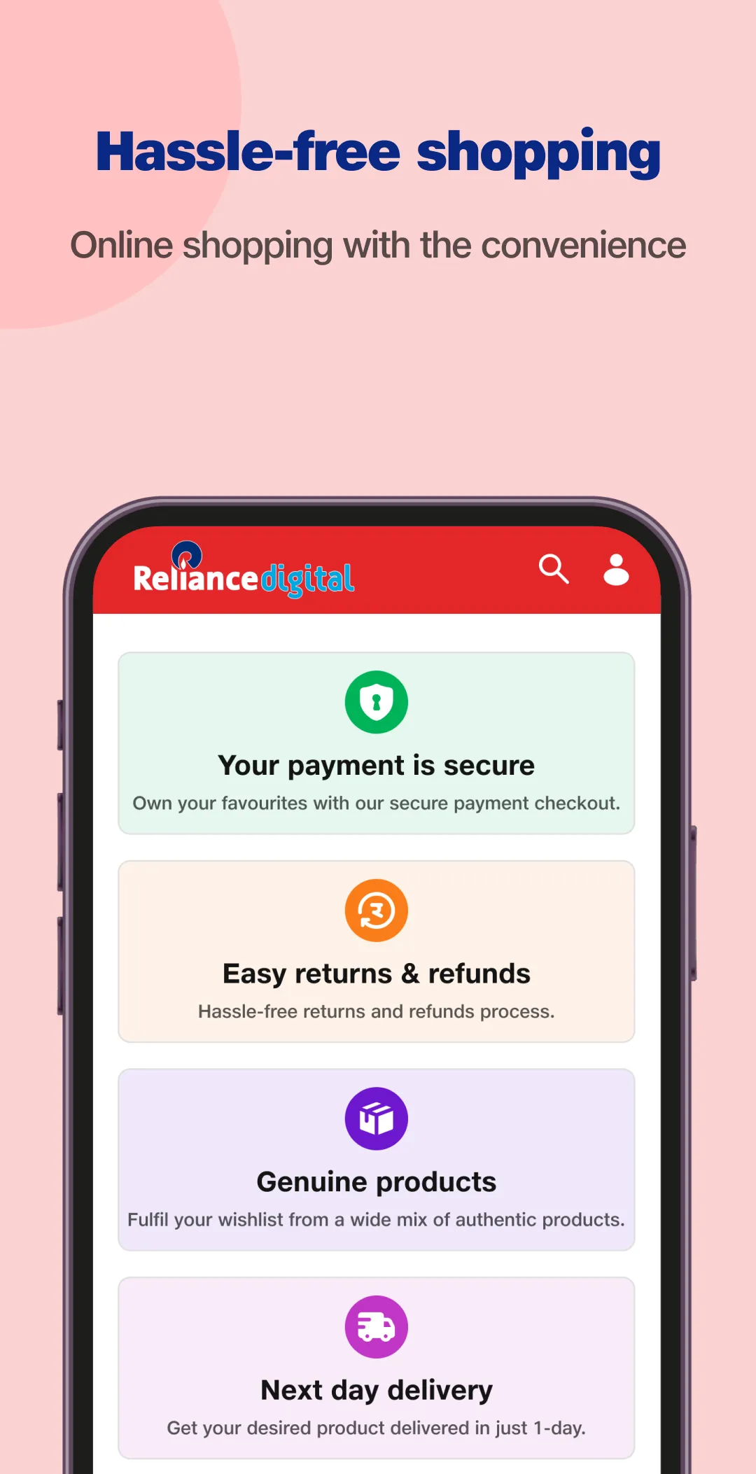Reliance Digital Online Shop | Indus Appstore | Screenshot